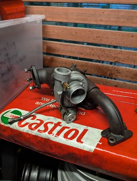 Turbocharger reassambled